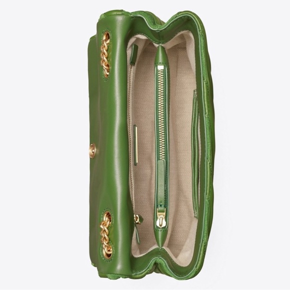 NEW Tory Burch Chevron Kira Bombe with tags - Picture 2 of 4